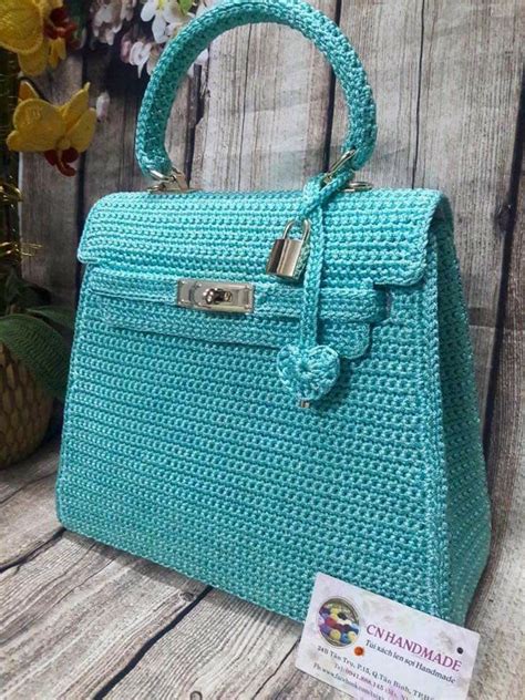 crochet hermes|How to Crochet Hermes Birkin Bag Part 1 .